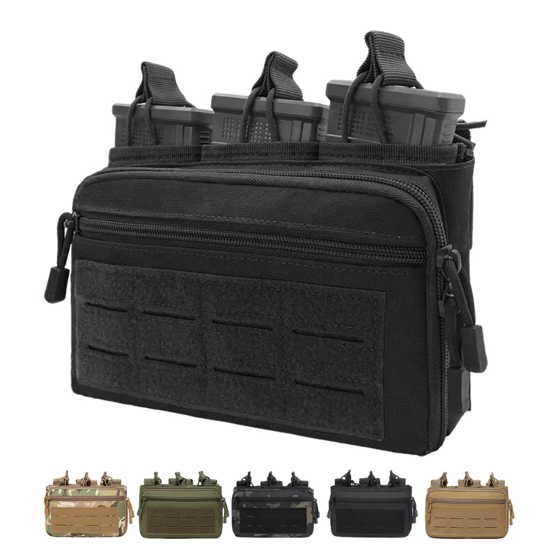 Hunting Outdoor Stores - Molle Magazijn Pouch Drievoudige Magazijn Tas