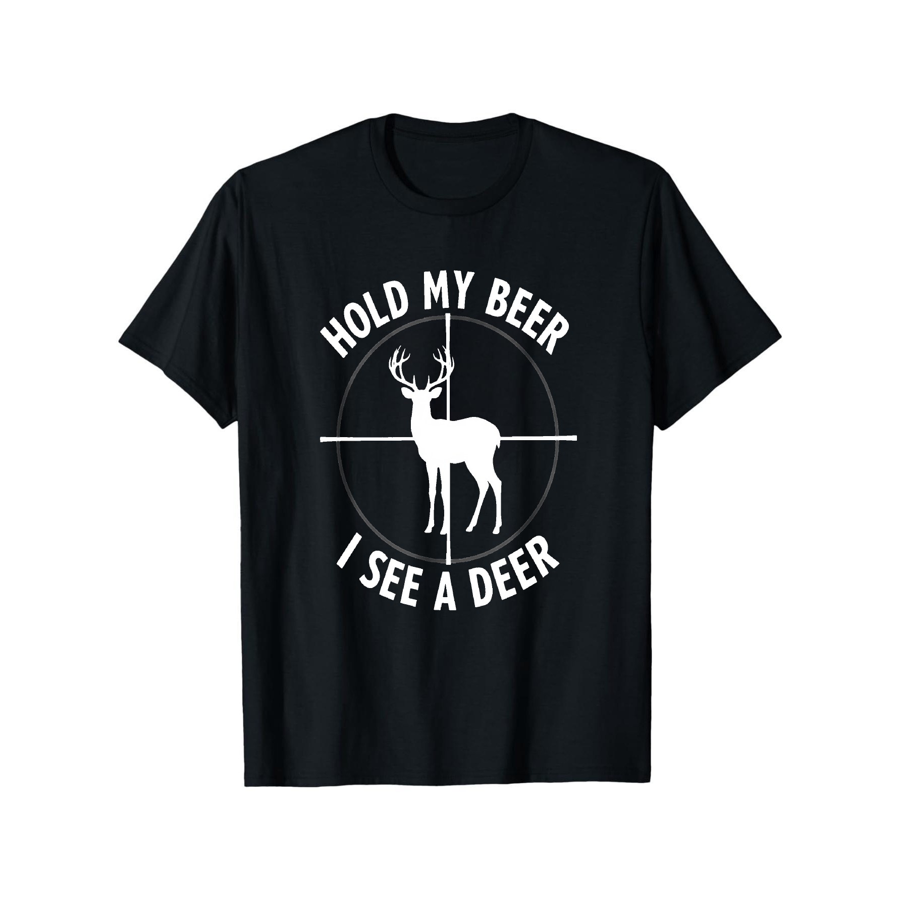Outdoor Hunting Graphic Tees - Houd mijn bier vast, ik zie