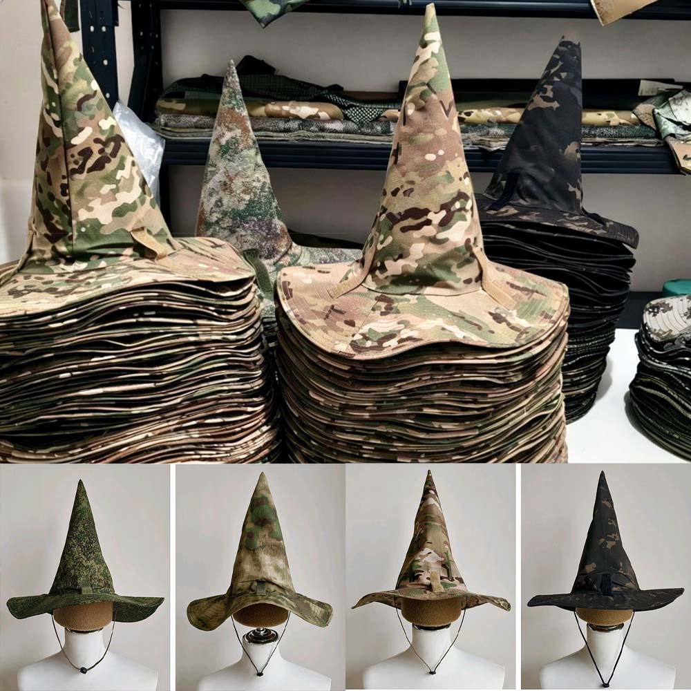 Outdoor Hunting Prints - Magische Tovenaarshoed Tactische Camouflage Jacht Boonie