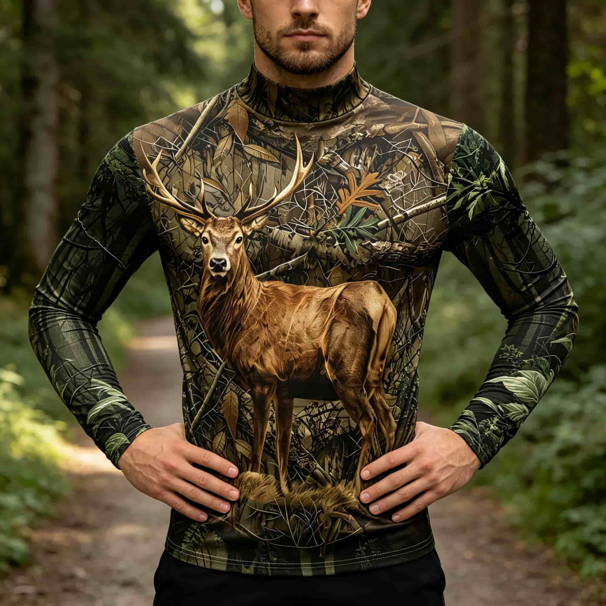 Jacht Outdoor Stijl Heren 3D H - Outdoor Hunting Graphic Tees recensie en prijs