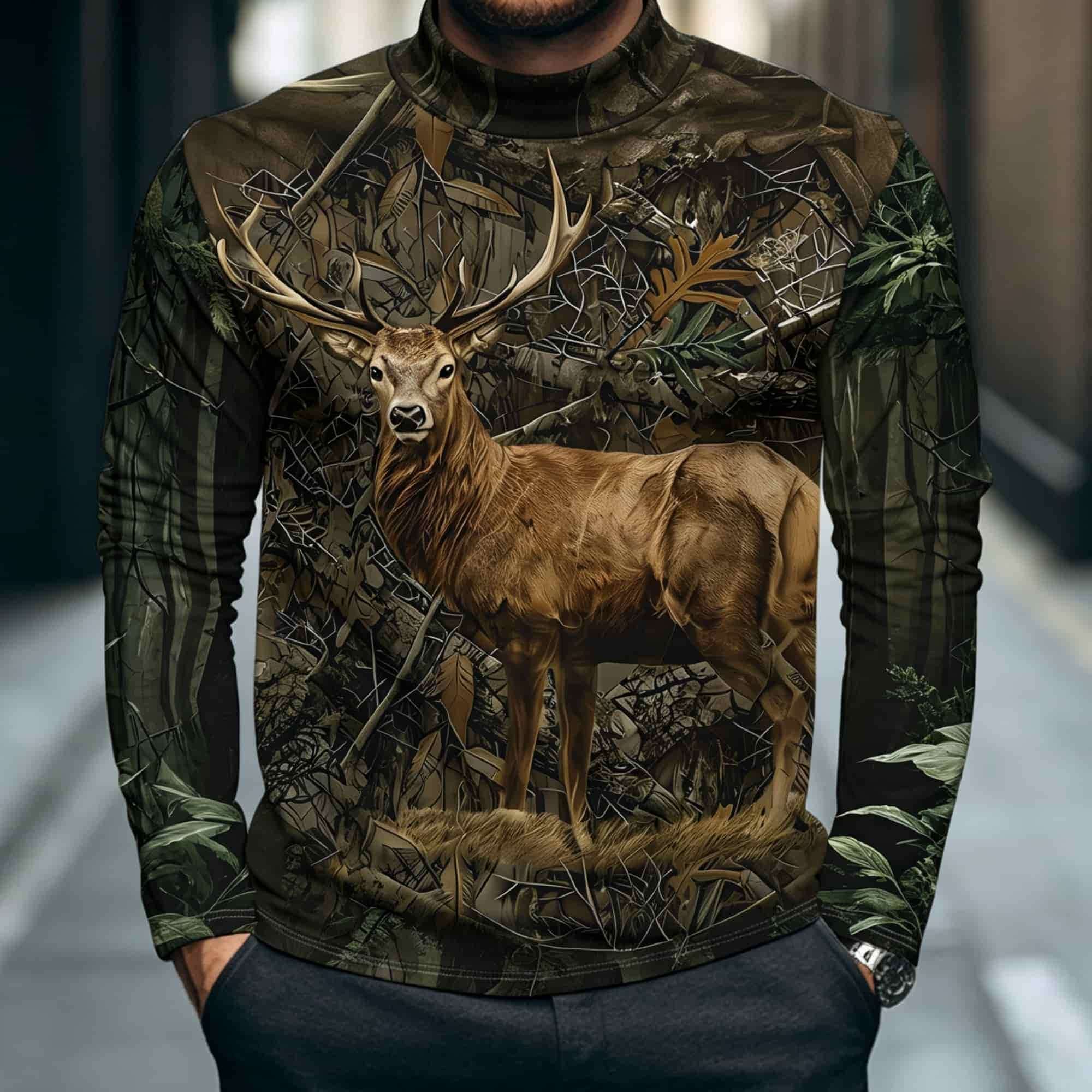 Jacht Outdoor Stijl Heren 3D H - Outdoor Hunting Graphic Tees recensie en prijs