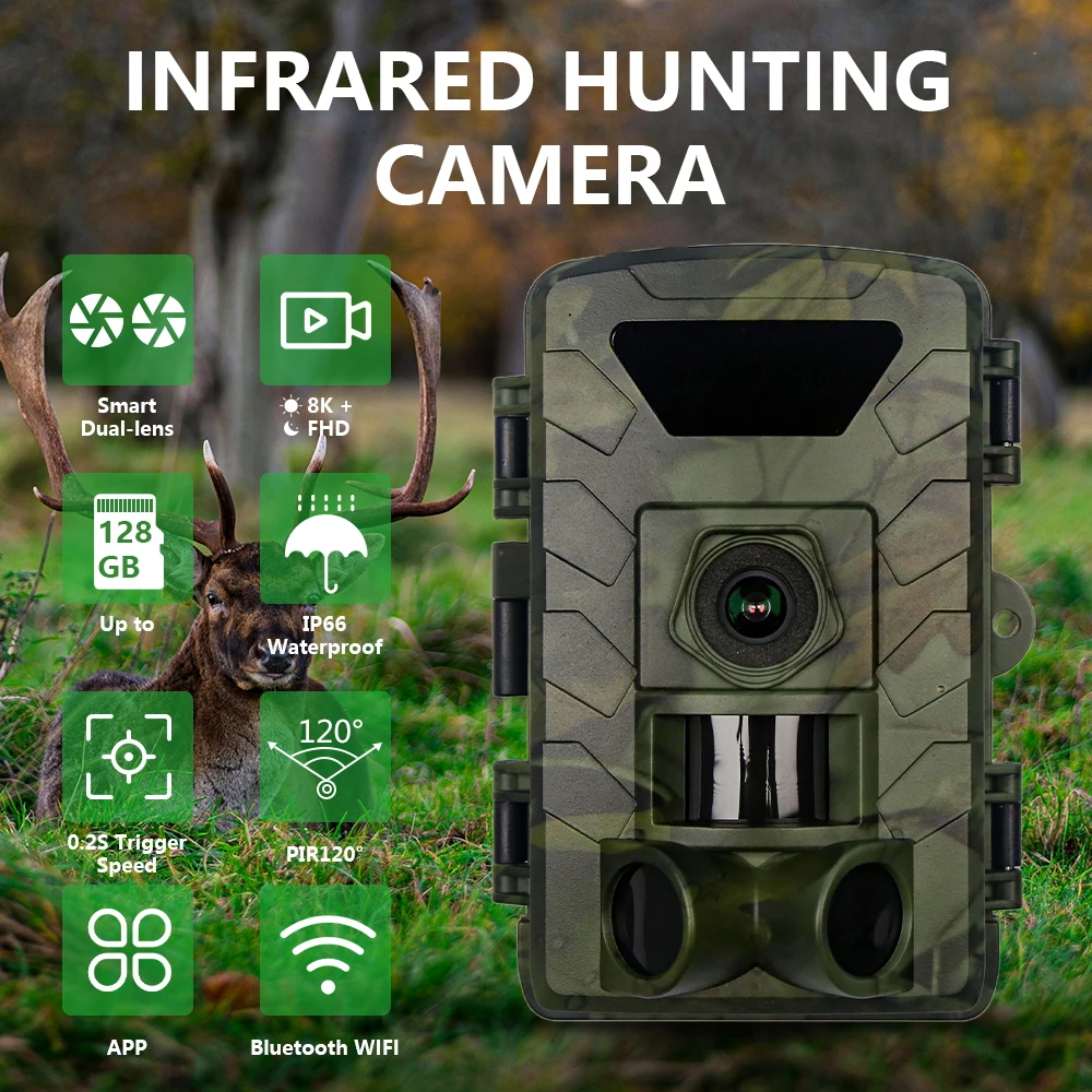 Voor Wildlife Monitoring PR803 - Trail Camera Infrared recensie en prijs