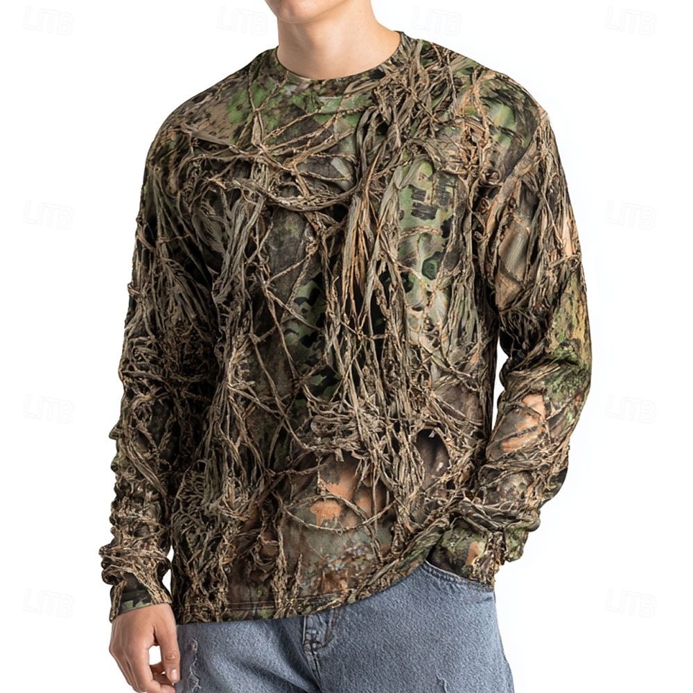 Heren camouflage dierenprint m - Outdoor Hunting Graphic Tees recensie en prijs