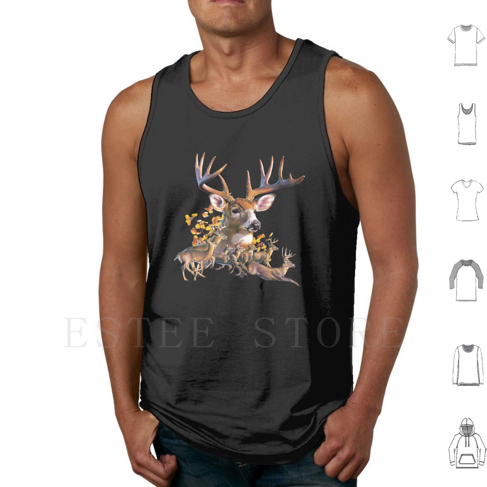 Tanktops met hertenprint, vest - Wildman Hunting & Outdoor Reviews recensie en prijs