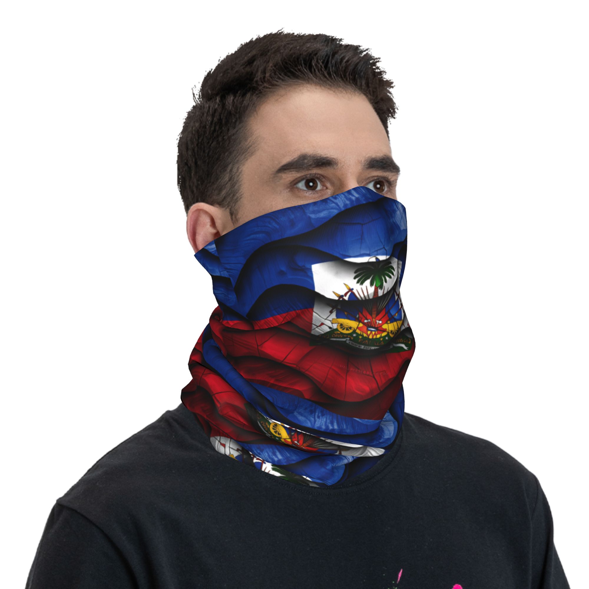 Haïtiaanse vlag balaclava jach - Outdoor Hunting Prints recensie en prijs