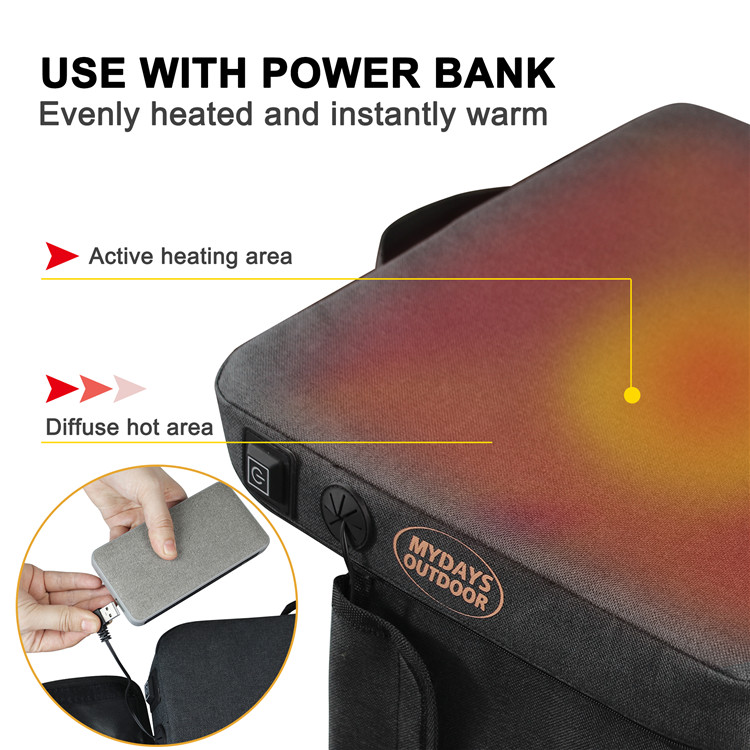 Draagbare waterdichte USB-verw - Hunting Outdoor Mat recensie en prijs