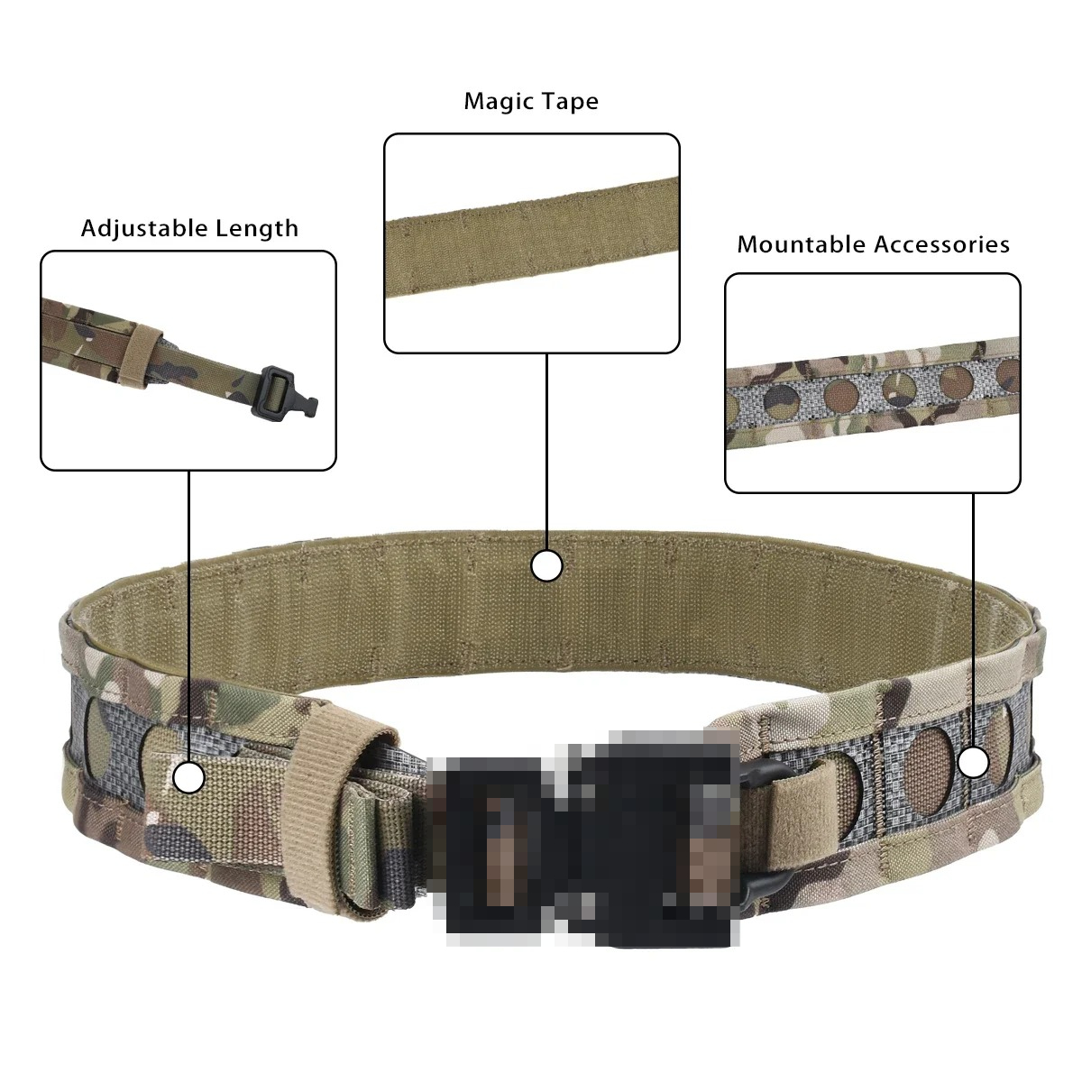 Tactische heupgordel Bison Bel - Hunting Outdoor Store recensie en prijs