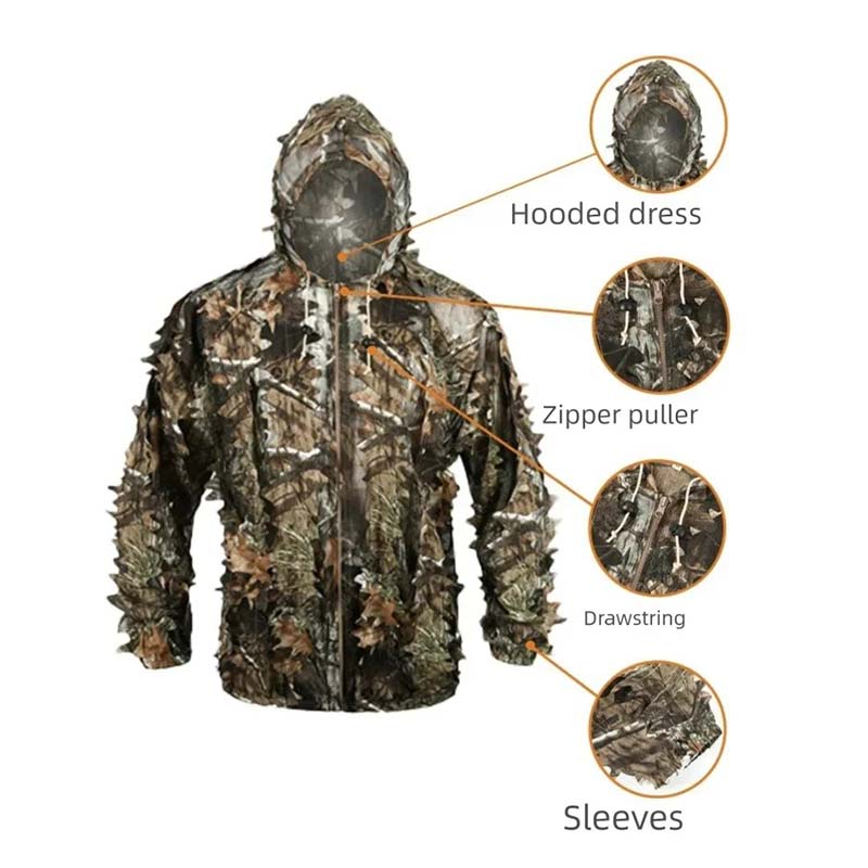 Zomer Bionische Camouflage Jac - Outdoor Hunting Prints recensie en prijs