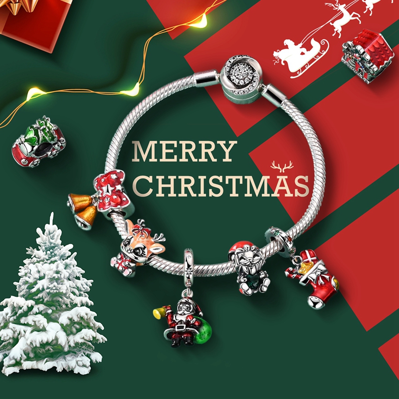 2026 Nieuwe Kerstcharms 925 St - Elk Bugle Call recensie en prijs