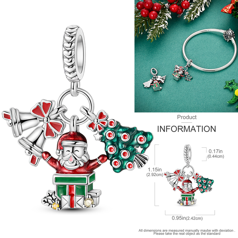 2026 Nieuwe Kerstcharms 925 St - Elk Bugle Call recensie en prijs