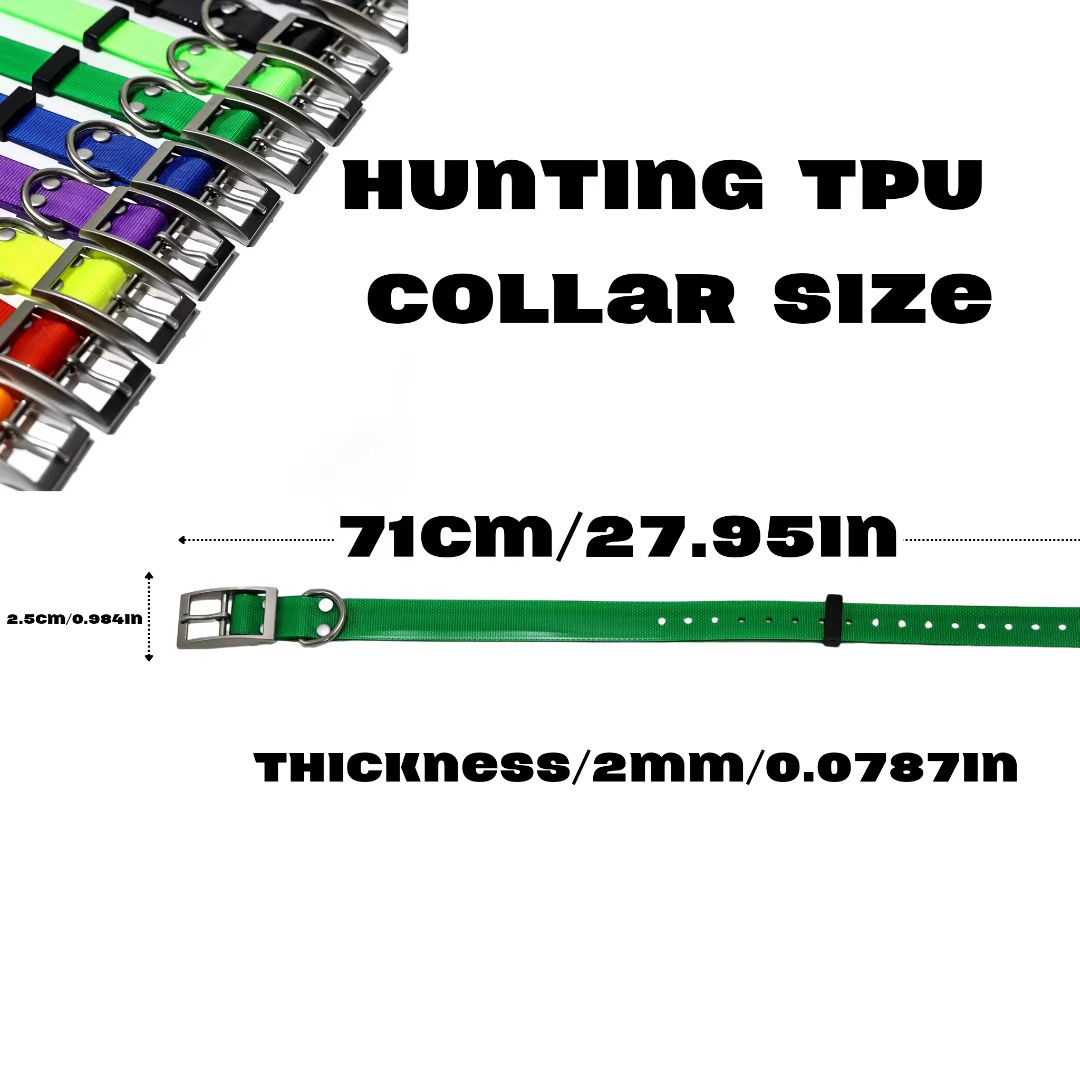 2,5 cm brede, heavy-duty TPU h - Outdoor Hunting Dog Collar recensie en prijs