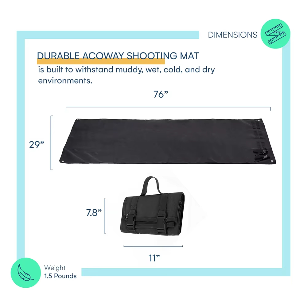 Airsoft oprolbare schietmat vo - Hunting Outdoor Mat recensie en prijs